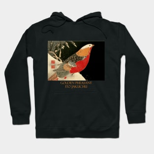 Golden Pheasant (circa 1900) by Ito Jakuchu Hoodie